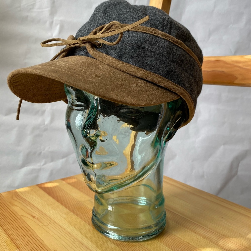 RED HEAD WOOL BLEND PAGE NEWS DERBY BOY HAT